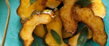 maple glazed acorn squash